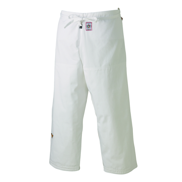 Pantalone Yusho 2023 Mizuno approvato IJF bianco