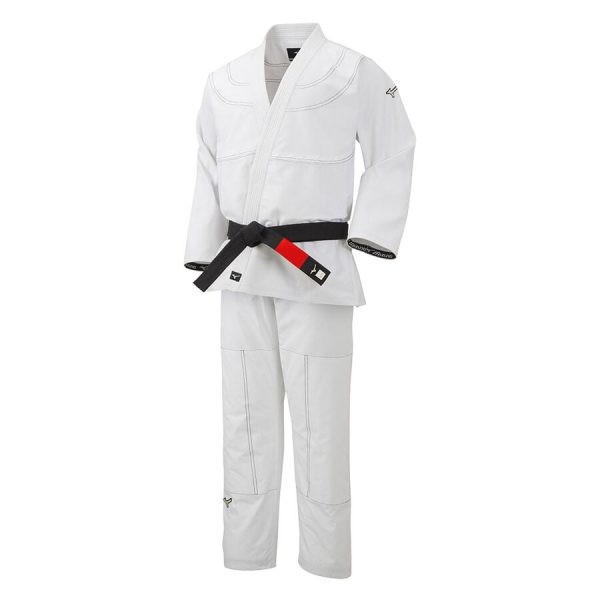 Gi Brazilian Jiu Jitsu Mizuno bianco