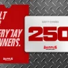 gift card 250