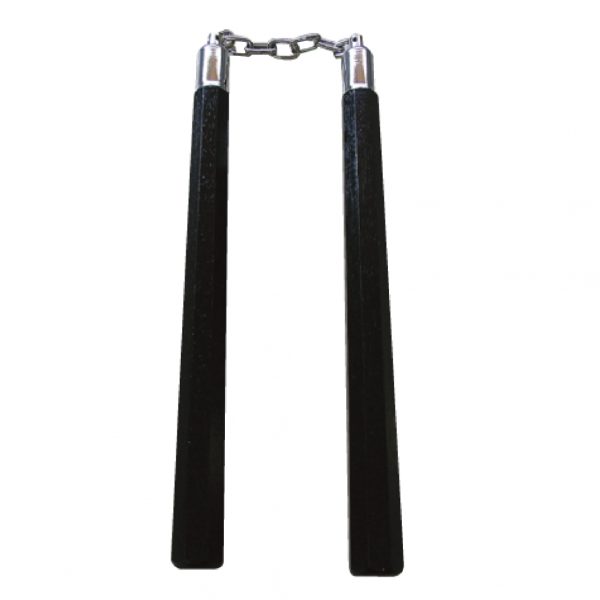 Nunchaku in legno nero