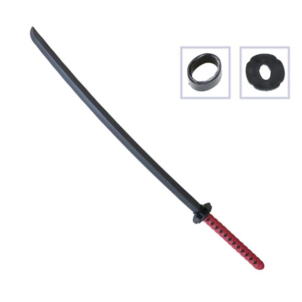 Spada Samurai in plastica nera