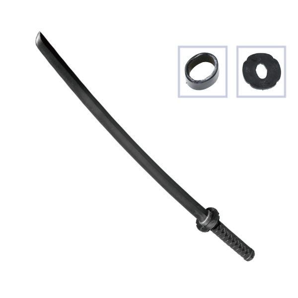 Bokken in plastica nera