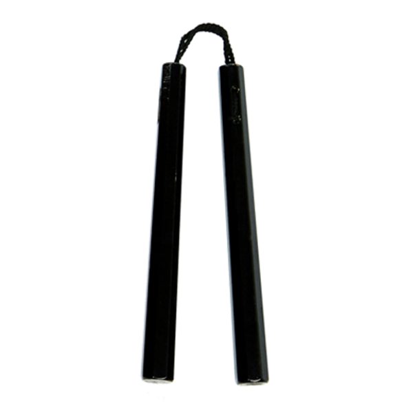 Nunchaku in legno nero