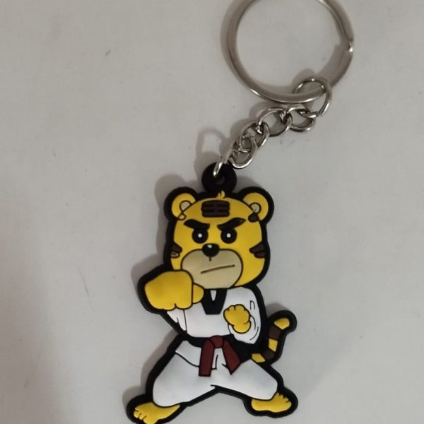 Portachiavi taekwondo tigre