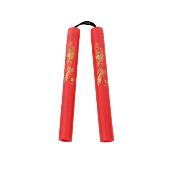 Nunchaku in gommapiuma colorato con lacci