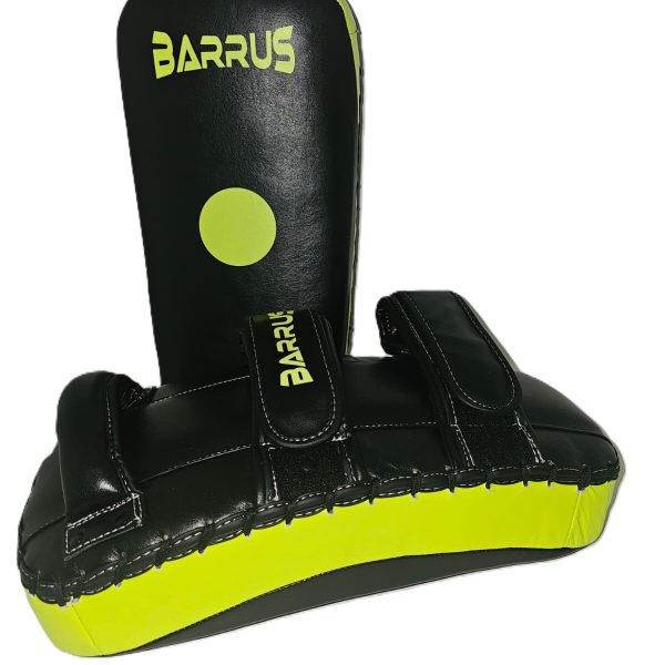Coppia di Peao curvo Barrus in pelle